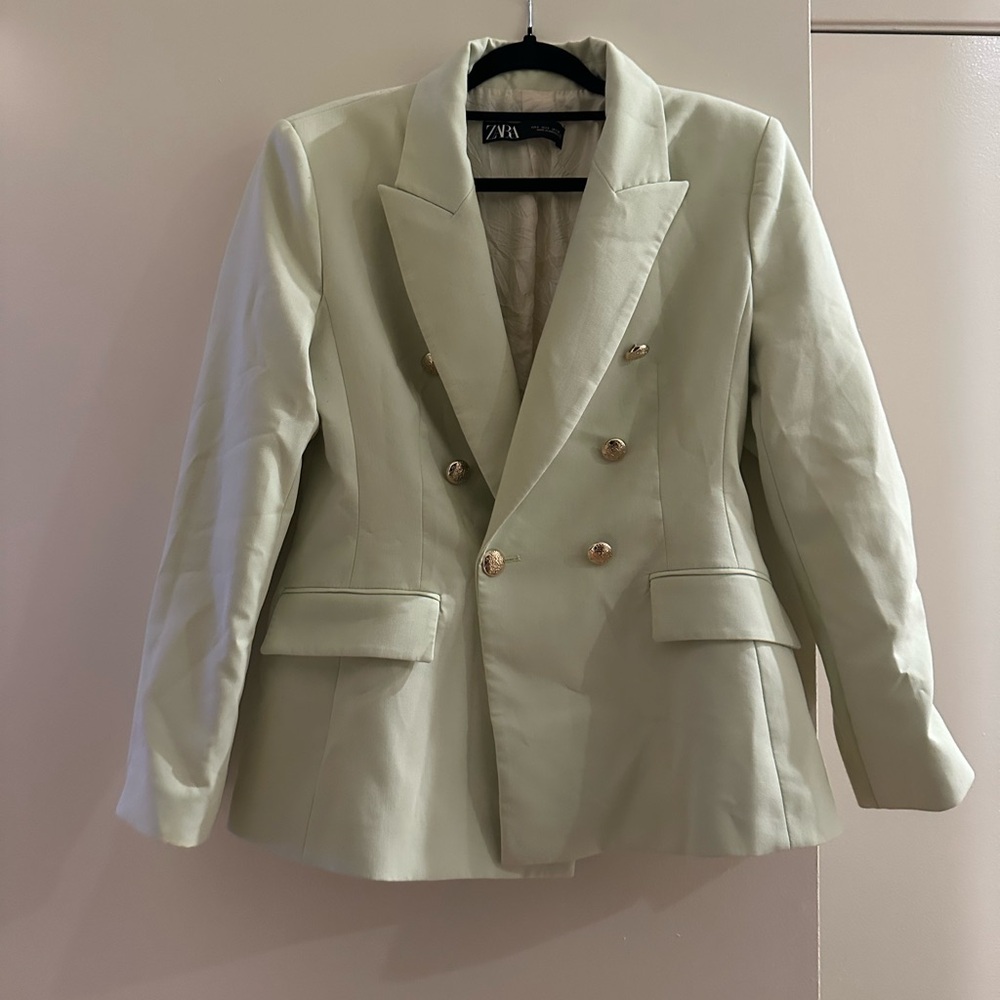 Zara Green Blazer